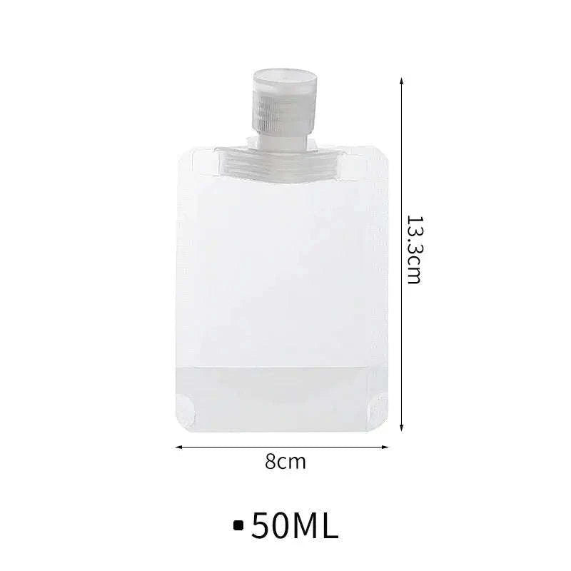 VoyageVac 10-Piece Travel Bottle Set-10Pcs 50ML