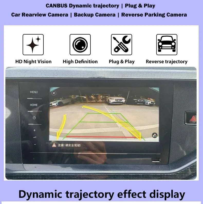 VW Jetta MK7 Rear View Backup Camera 2019–2023 Plug & Play-CANBUS CAM / China Mainland