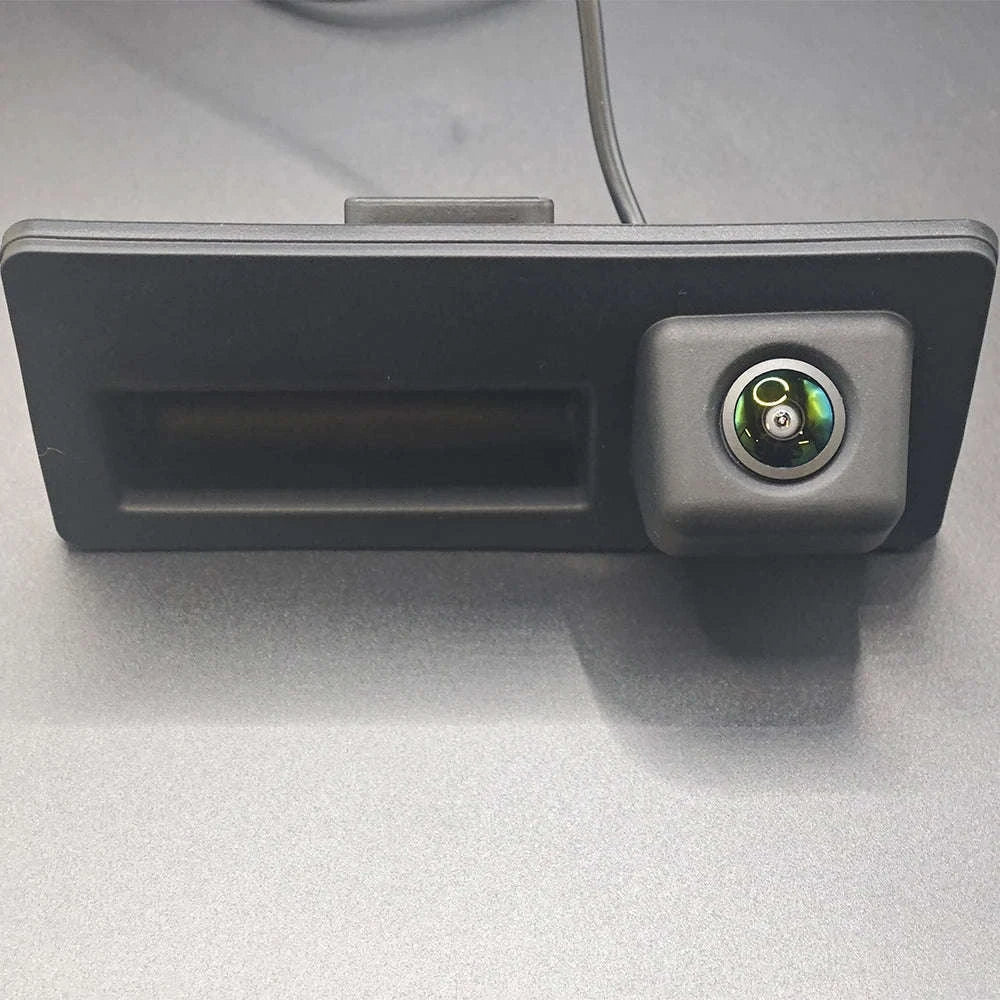 VW Tiguan 2007–2017 Rearview Backup Camera Trunk Handle CCD-AHD-CVBS Fixed ruler