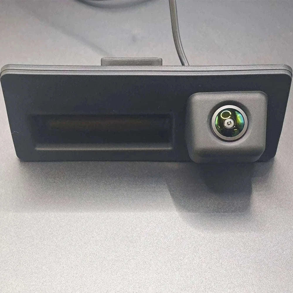 VW Tiguan 2007–2017 Rearview Backup Camera Trunk Handle CCD-AHD-CVBS Fixed ruler