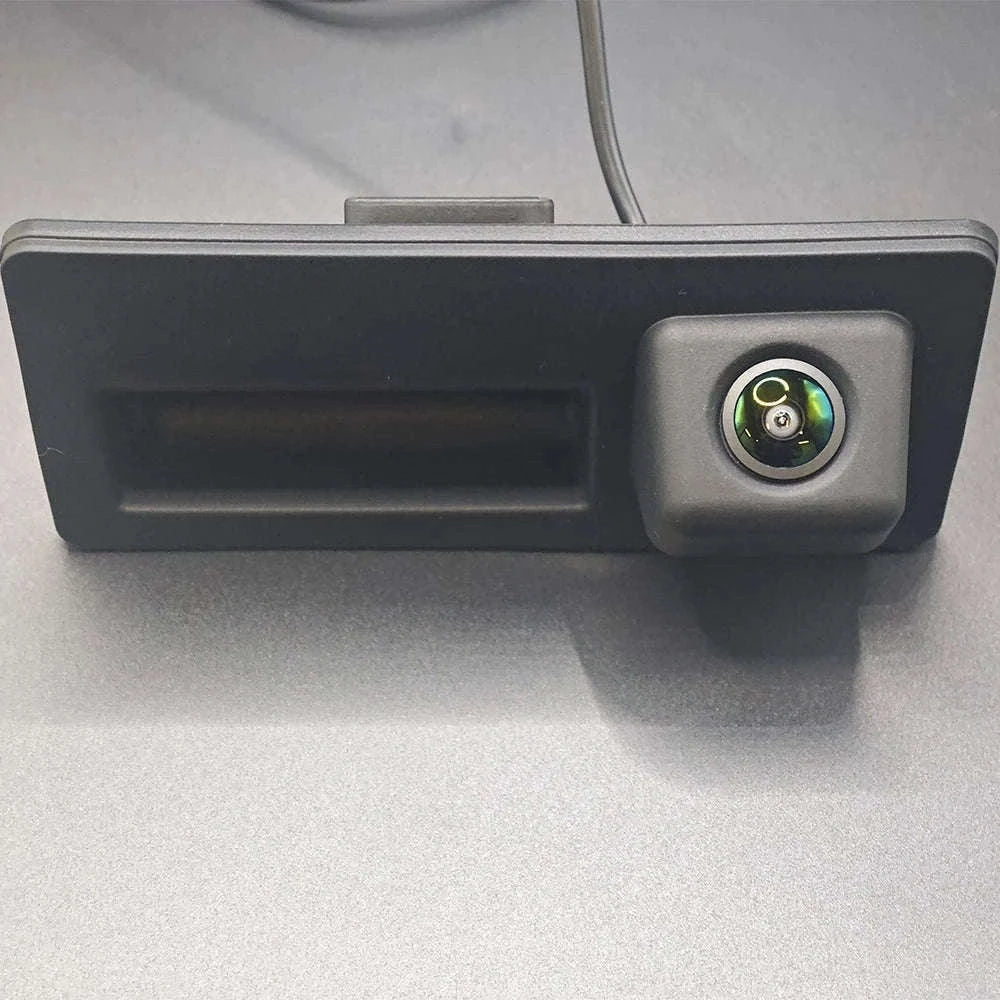 VW Tiguan 2007–2017 Rearview Backup Camera Trunk Handle CCD-AHD-CVBS Fixed ruler