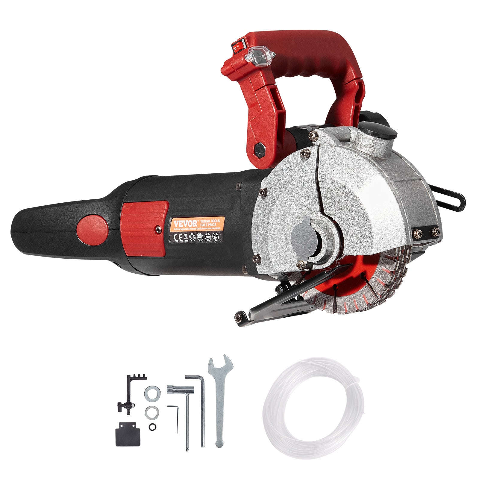 Wall Chaser Cutting Machine 4800W with 5 Saw Blades-spain