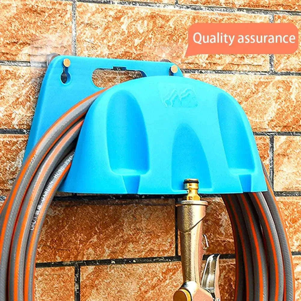 Wall Mounted Garden Hose Holder for Tidy Outdoor Storage-B