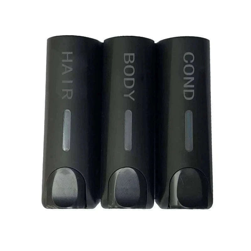Wall-Mounted Soap Dispenser 350ml Single, Double or Triple-Siliver 3 / China Mainland