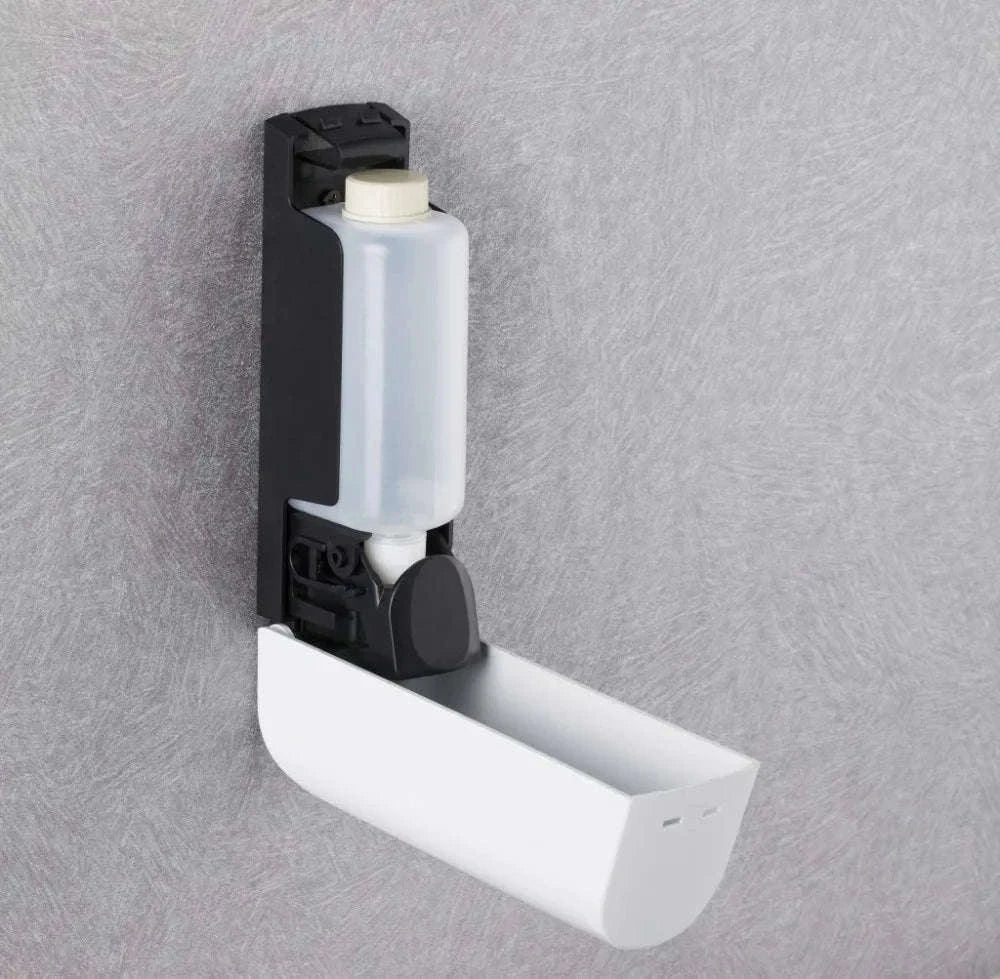 Wall-Mounted Soap Dispenser 350ml Single, Double or Triple-Siliver 3 / China Mainland