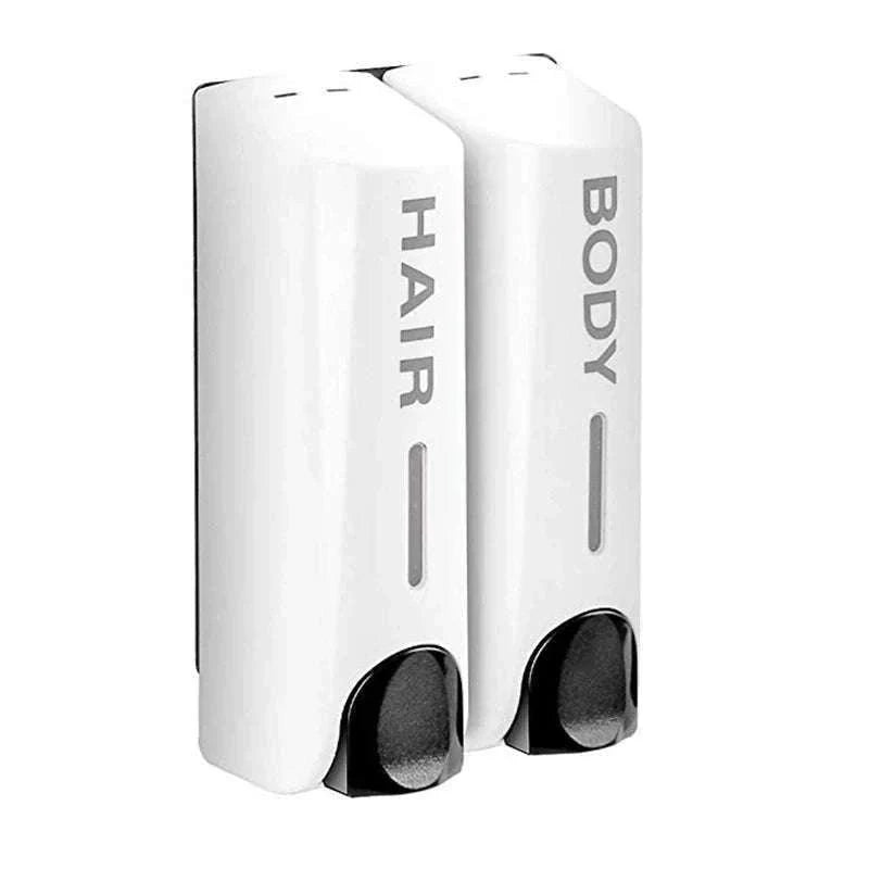 Wall-Mounted Soap Dispenser 350ml Single, Double or Triple-Siliver 3 / China Mainland