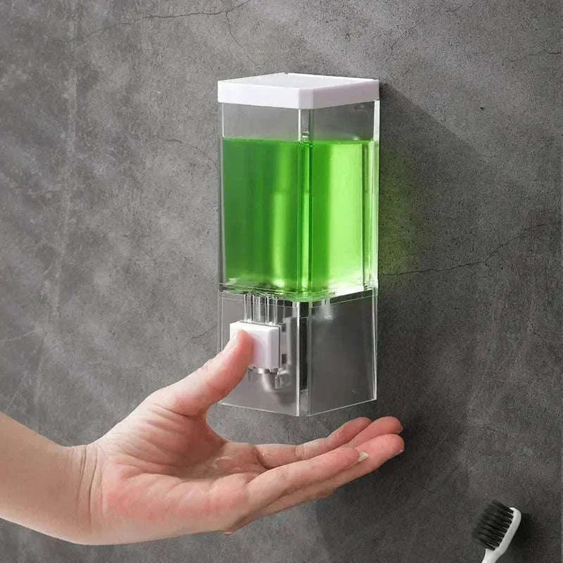 Wall-Mounted Soap Dispenser-transparent