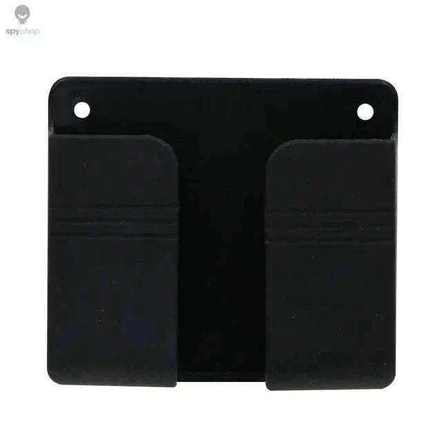 Wall Mounted Storage Box Organizer for Remotes and Phones-4PCS-Black