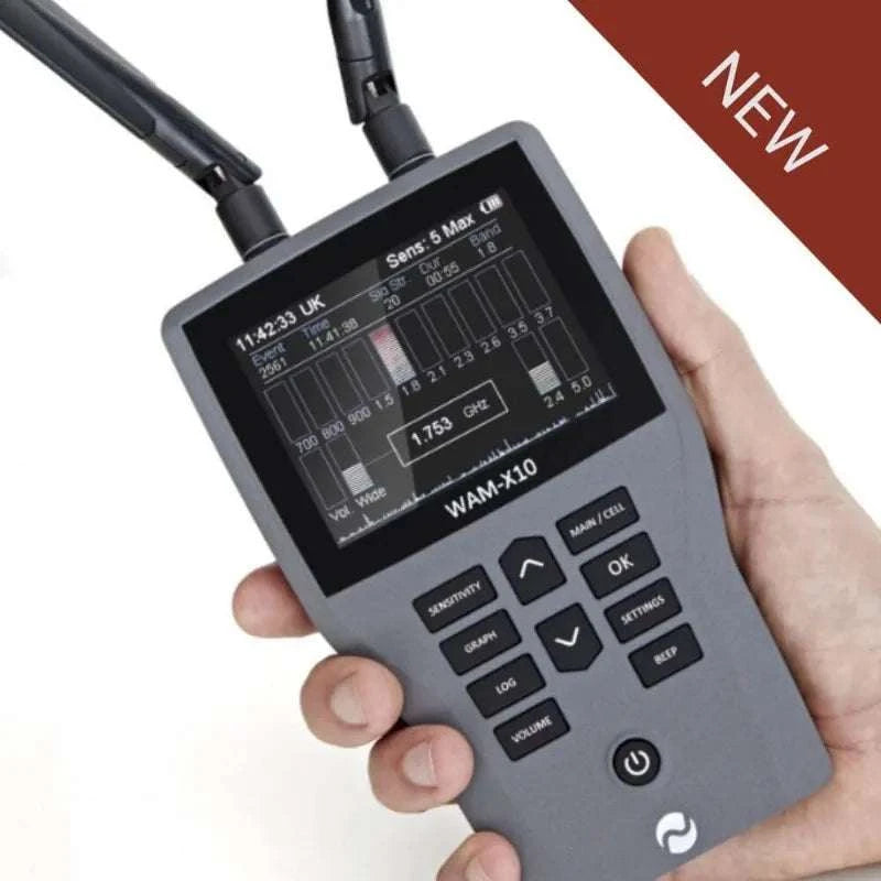 WAM-X10 5G RF Detector 0–14 GHz Wireless Signal Finder-Default Title