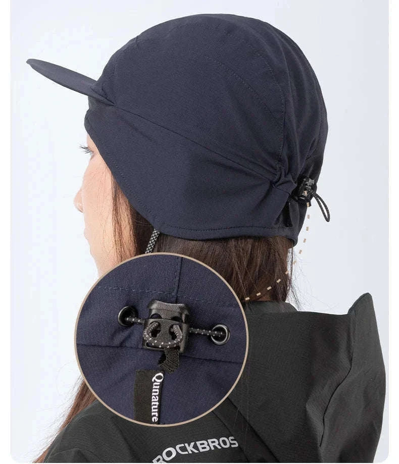 Warm Winter Earflap Hat Windproof Fleece Outdoor Ski Cap-M009-2 / One Size