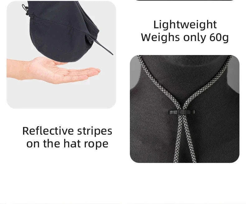 Warm Winter Earflap Hat Windproof Fleece Outdoor Ski Cap-M009-2 / One Size