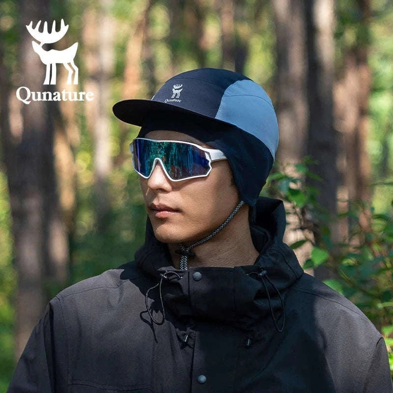 Warm Winter Earflap Hat Windproof Fleece Outdoor Ski Cap-M009-2 / One Size