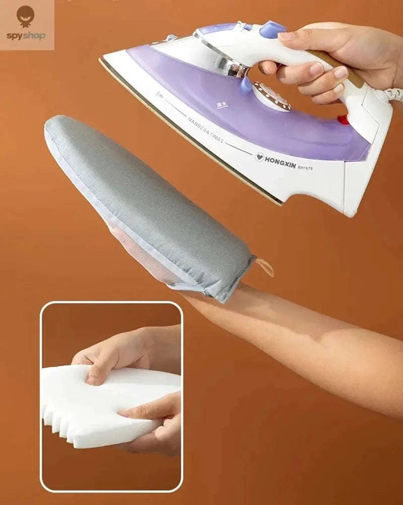 Washable Mini Ironing Board Glove – Heat‑Resistant, Portable Pressing Aid-Grey B