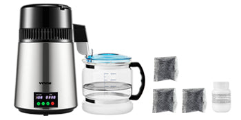 4L Water Distiller with 5-Stage Filtration & Touch Control