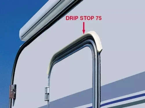 Water Guide Strip Drip Stop for Caravan, Motorhome, Camper, Van, Car, RV-as pic