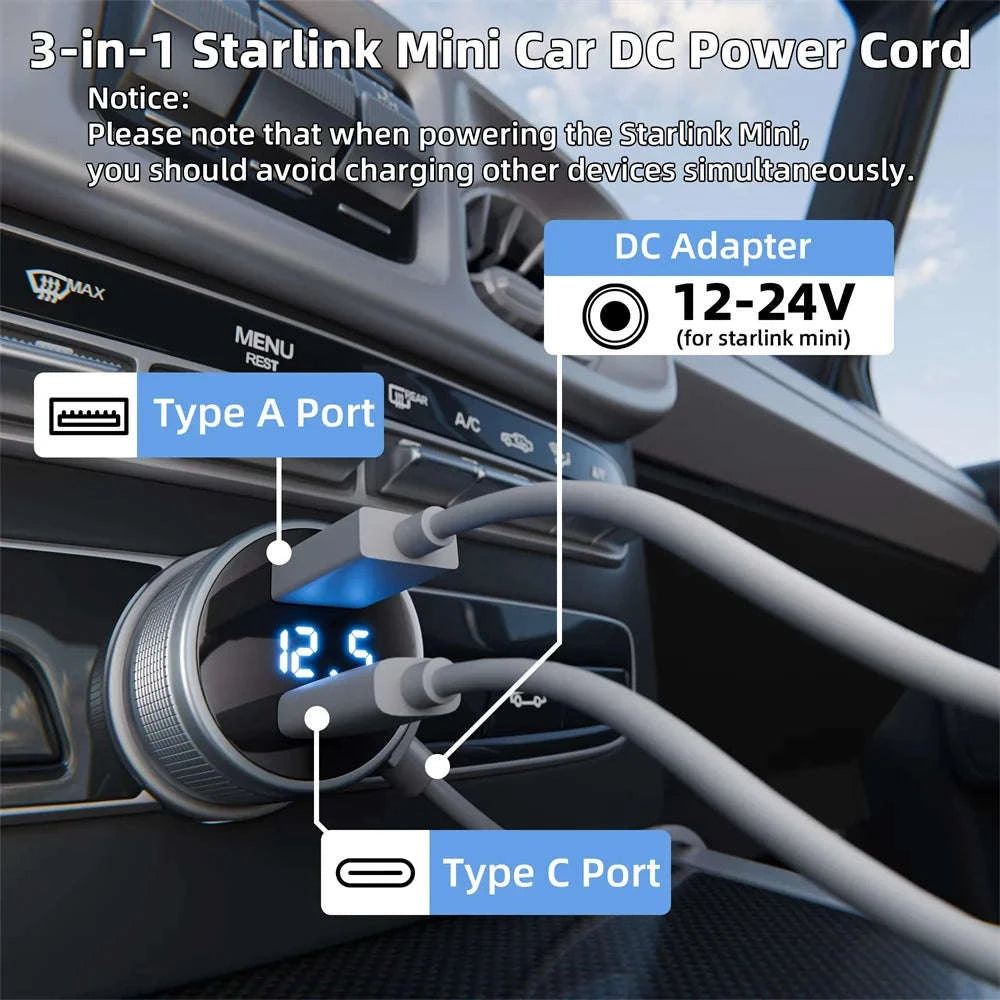 Waterproof 12V-24V to 30V Step Up Power Adapter with Digital Voltmeter-2 Meters 30V 2A