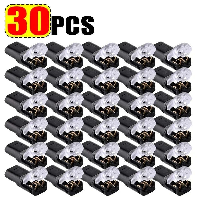 Waterproof 2-Pin Automotive Electrical Connector Plug-10pcs