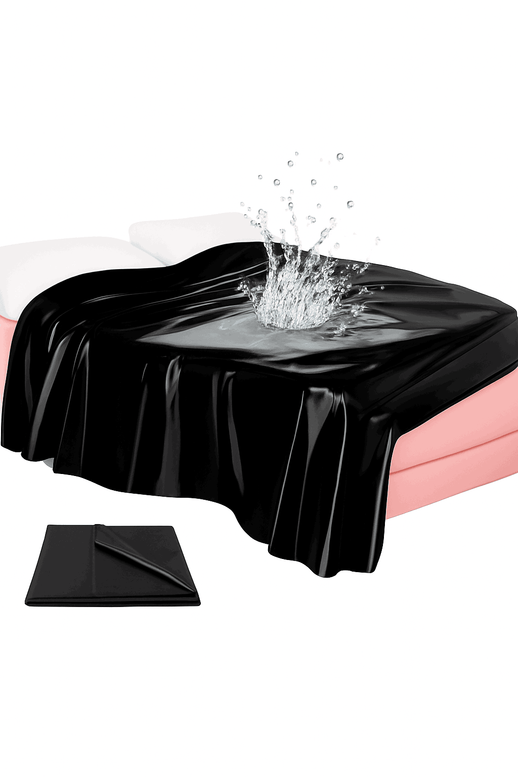 Waterproof Adult Bed Sheet for Mess-Free Intimate Play-2.0X2.2 Pink