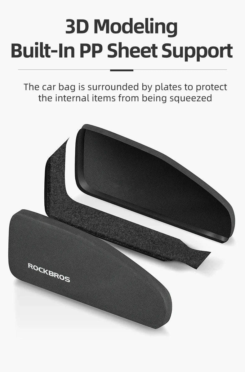 Waterproof Bicycle Frame Bag 1–1.6L Top Tube Storage-AS-019 1L / Other
