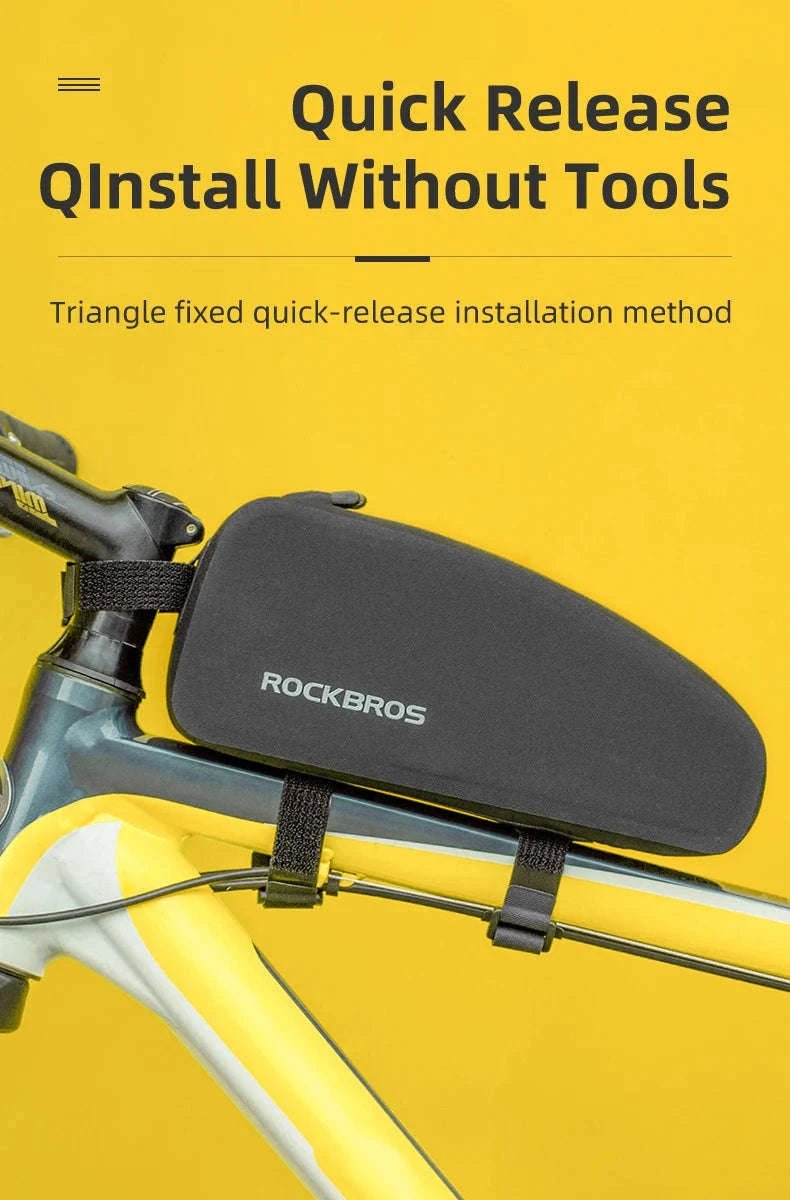 Waterproof Bicycle Frame Bag 1–1.6L Top Tube Storage-AS-019 1L / Other