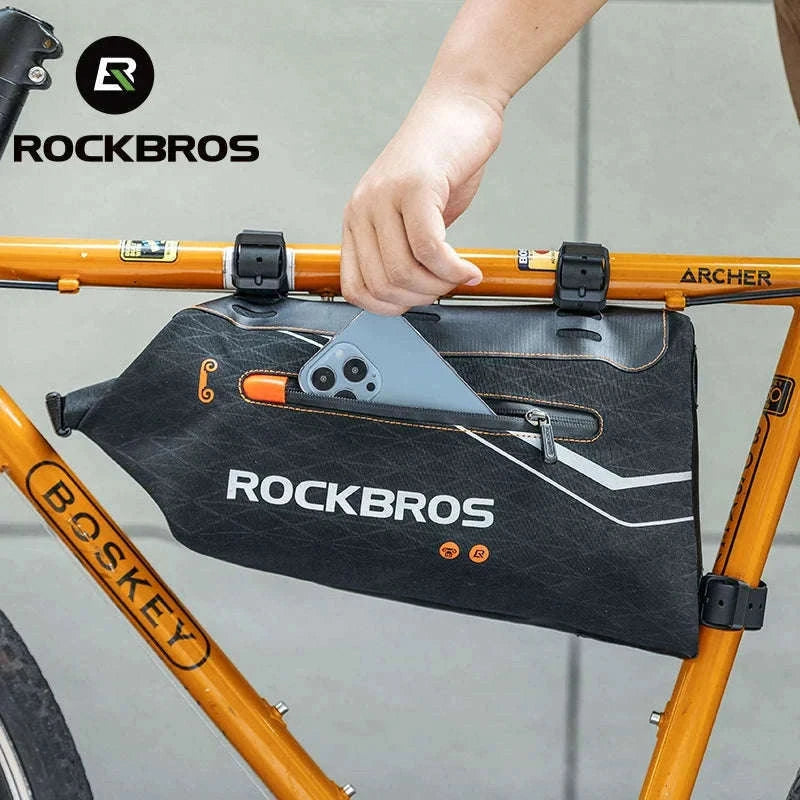 Waterproof Bicycle Frame Bag for MTB & Road Bikes Nylon Storage-30120016001 / about 3.5L