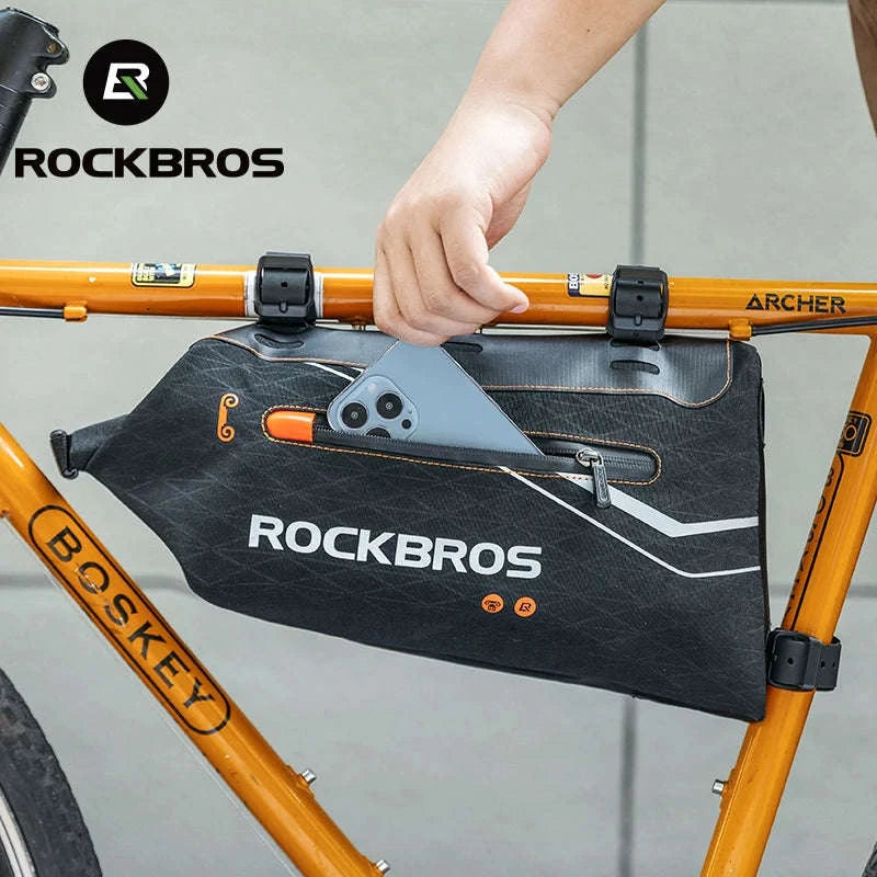 Waterproof Bicycle Frame Bag for MTB & Road Bikes Nylon Storage-30120016001 / about 3.5L
