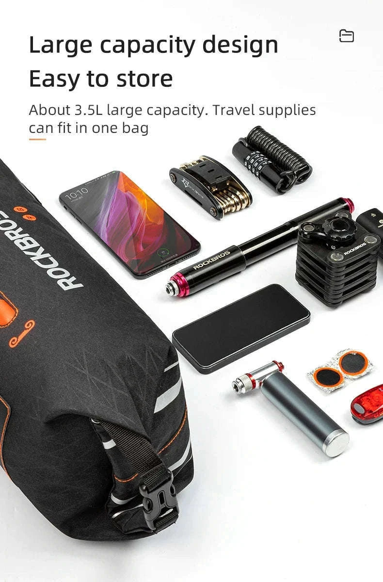 Waterproof Bicycle Frame Bag for MTB & Road Bikes Nylon Storage-30120016001 / about 3.5L