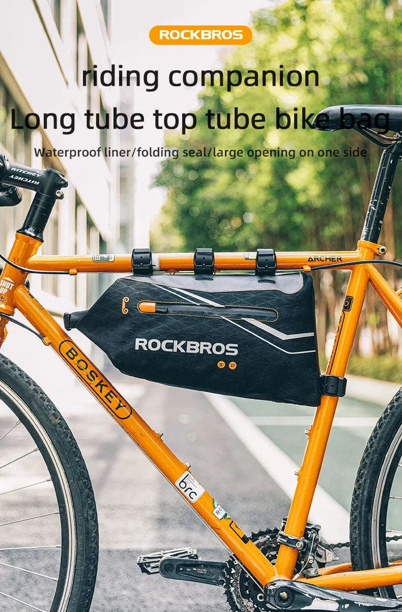 Waterproof Bicycle Frame Bag for MTB & Road Bikes Nylon Storage-30120016001 / about 3.5L