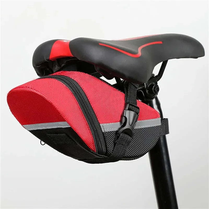 Waterproof Bicycle Phone Bag with Touchscreen Front Tube Mount-Red  Style B