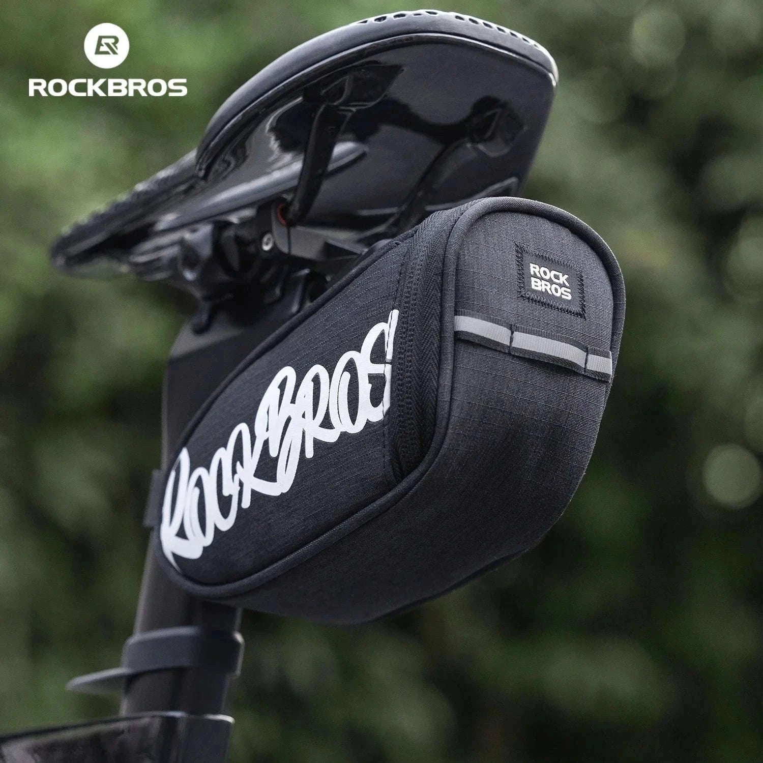 Waterproof Bicycle Saddle Bag for Seatpost Storage – Road & MTB-0.8L Blue