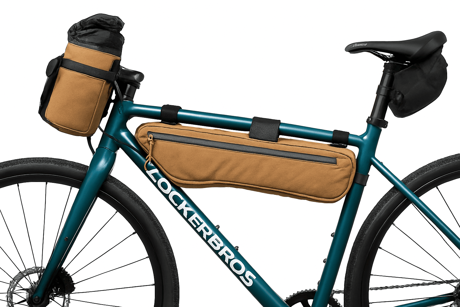Waterproof Bike Frame Bag Large Capacity Cycling Storage Pack-30180027-KQ-5.0L