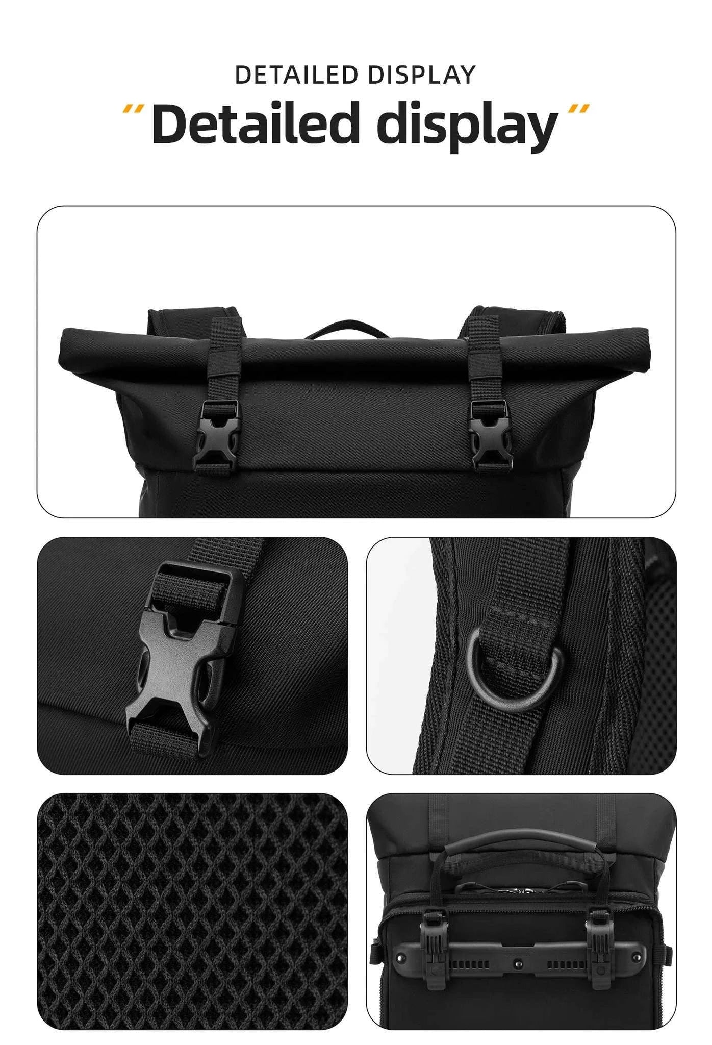 Waterproof Bike Pannier Bag 11–16L Double Side Rack Storage-30140102002