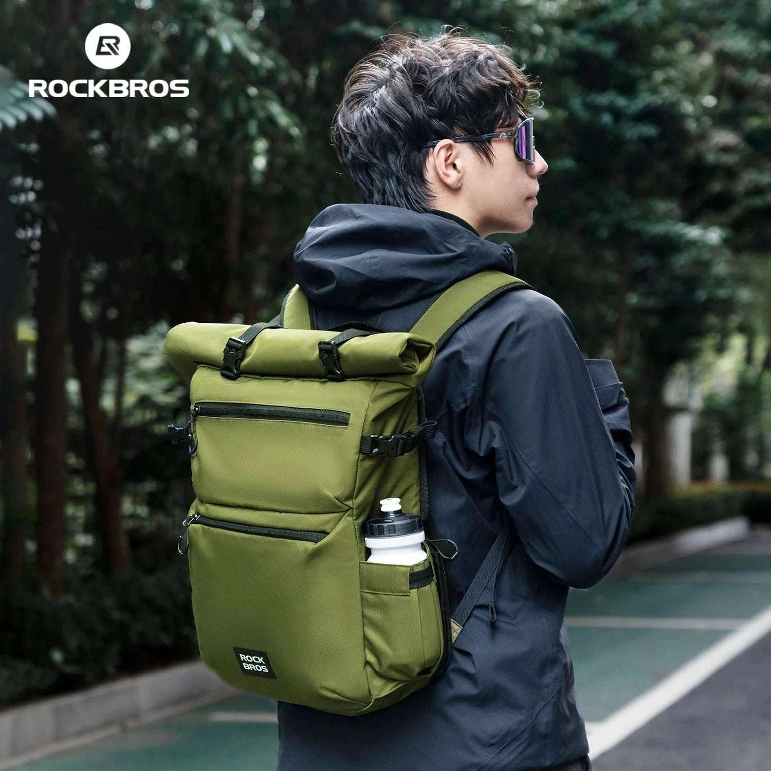 Waterproof Bike Pannier Bag 11–16L Double Side Rack Storage-30140102002