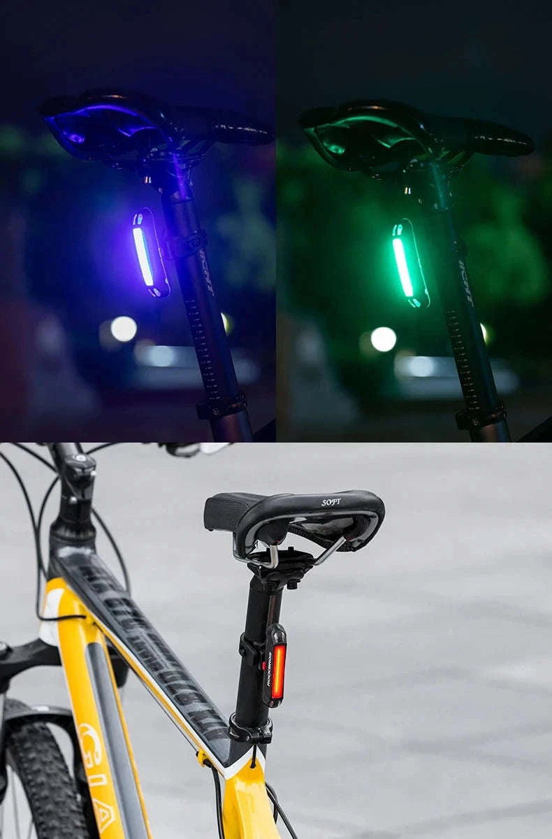 Waterproof Bike Taillight LED Rear Light with Multiple Modes-WR01A -7Modes
