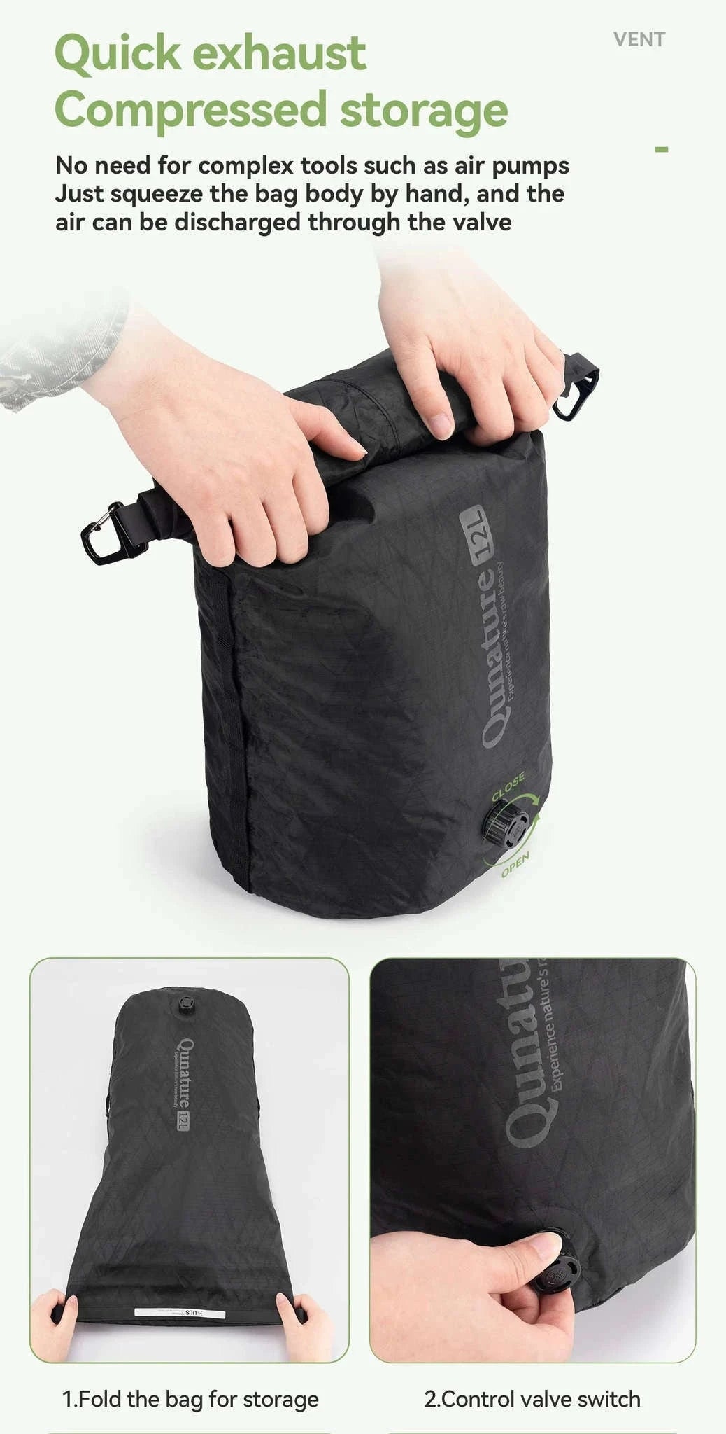 Waterproof Bikepacking Saddle Bag 6L/12L Rack Storage for Cycling-white-12L(only bag)