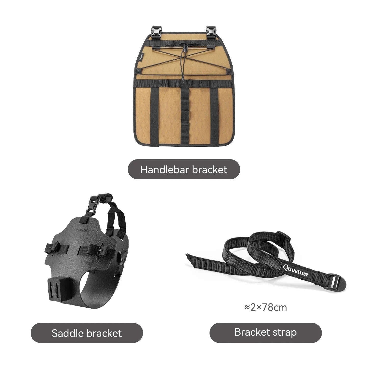 Waterproof Bikepacking Saddle Bag 6L/12L Rack Storage for Cycling-white-12L(only bag)
