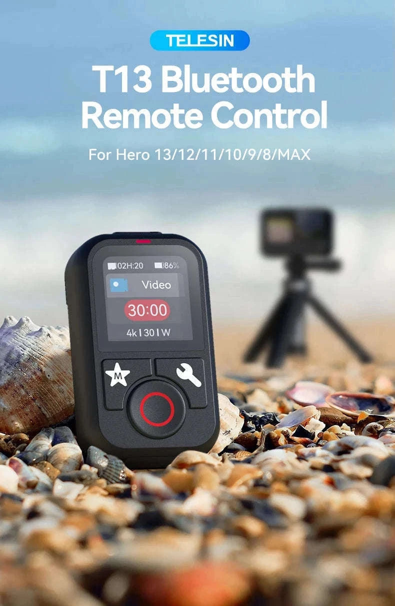 Waterproof Bluetooth Remote Control for GoPro Cameras-remote