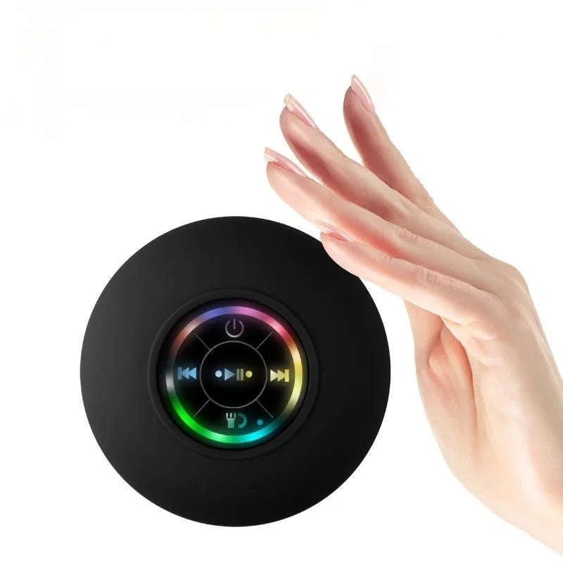 Waterproof Bluetooth Speaker-Black / China Mainland