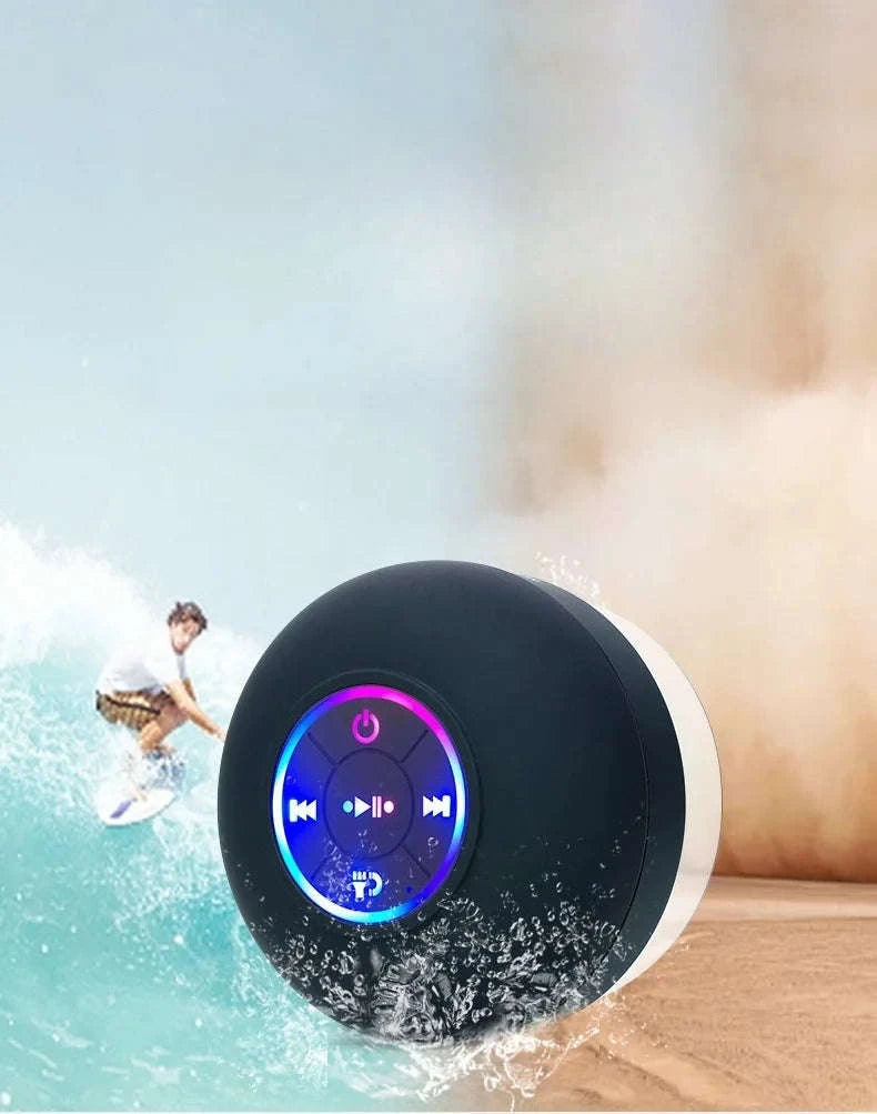 Waterproof Bluetooth Speaker-Black / China Mainland