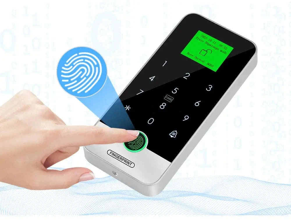 Waterproof Bluetooth Tuya Fingerprint Access Controller-S300X VS Mixed Keys