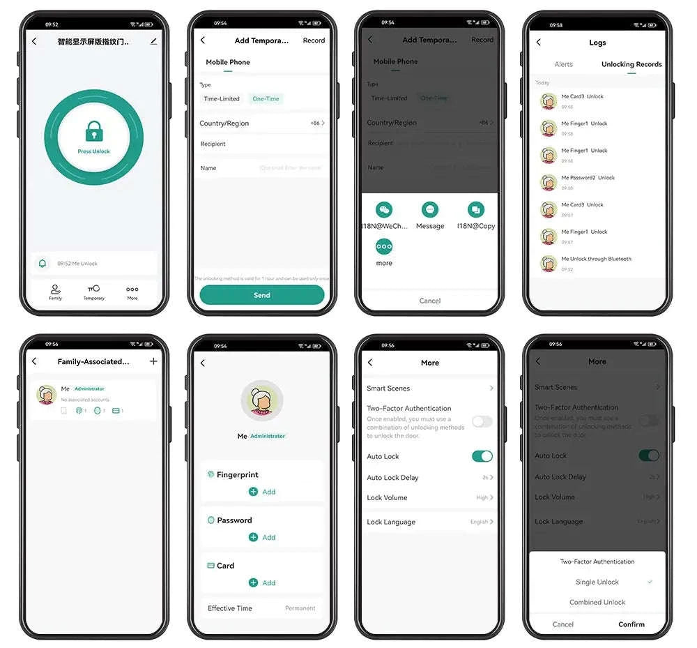 Waterproof Bluetooth Tuya Fingerprint Access Controller-S300X VS Mixed Keys