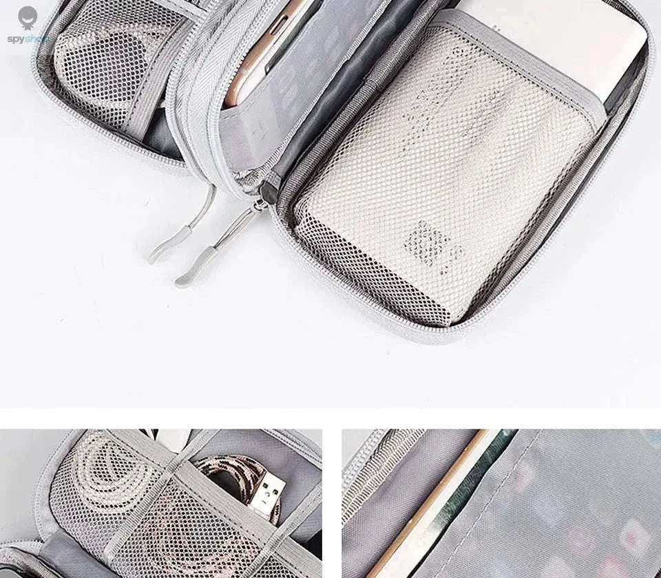 Waterproof Cable Storage Bag for Travel and Everyday Organization-Single Layer 1