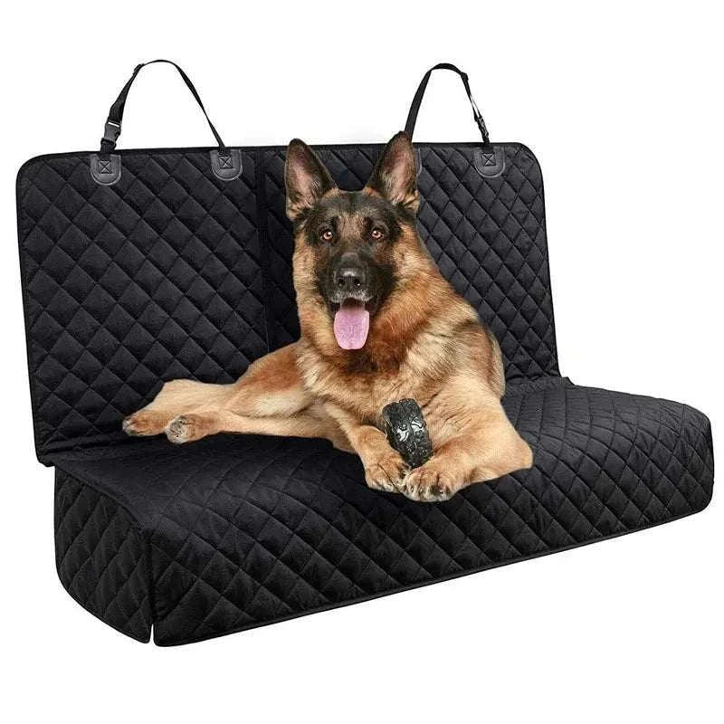 Waterproof Car Dog Seat Cover for Back Seat-black