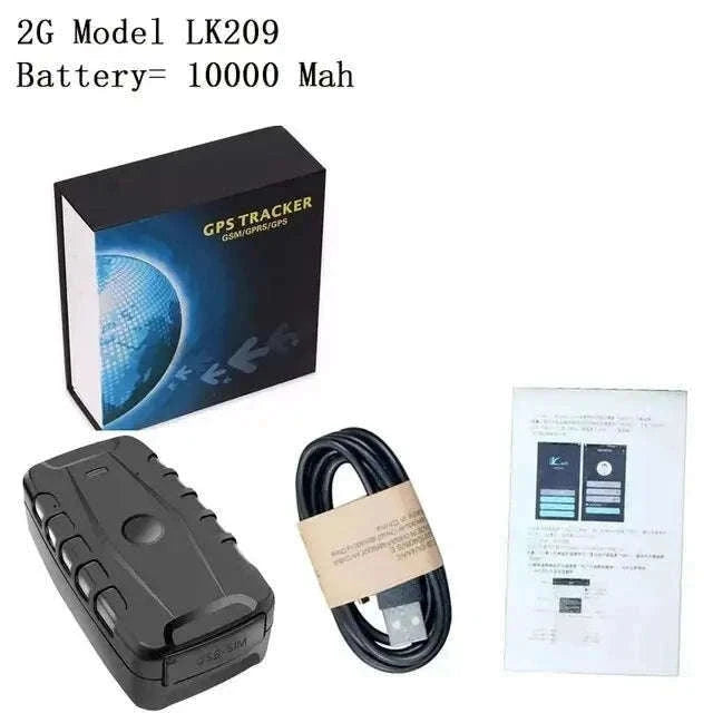 Waterproof Car GPS Tracker for Real-Time Vehicle Tracking-LK209C no box