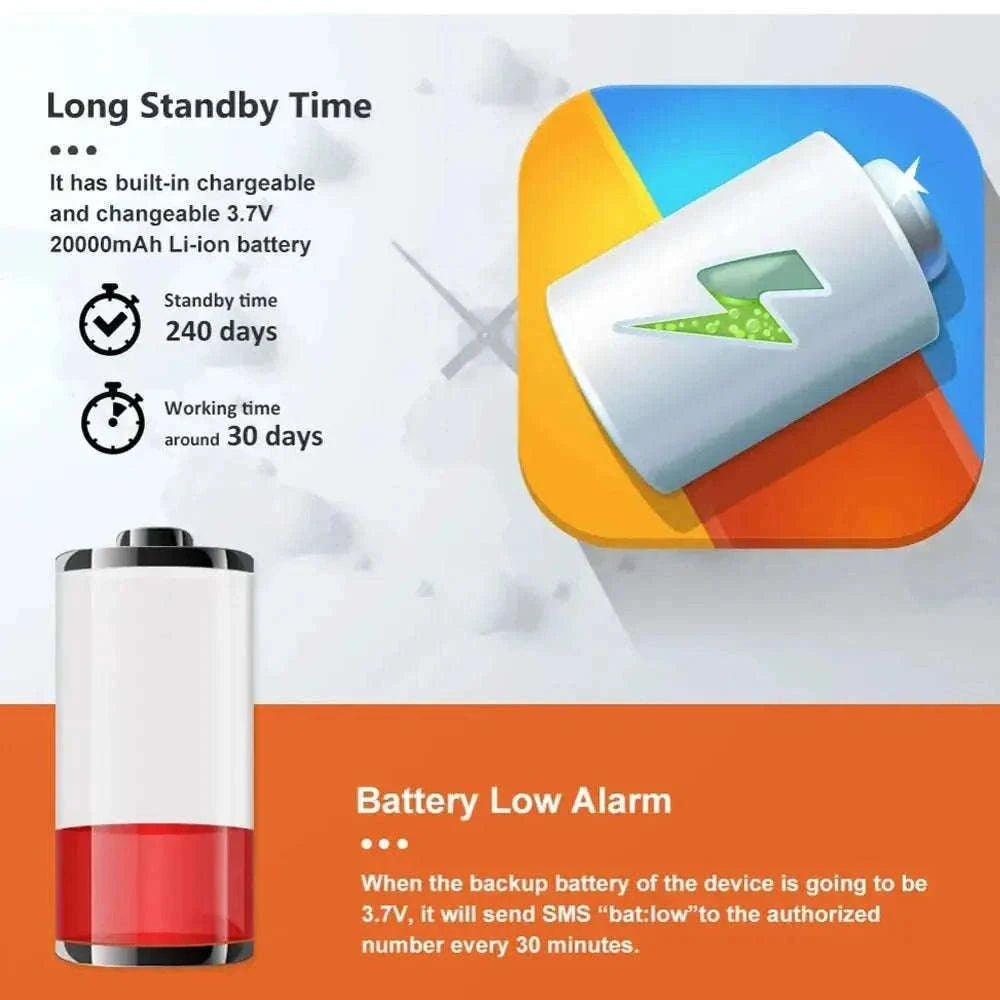 Waterproof Car GPS Tracker for Real-Time Vehicle Tracking-LK209C no box
