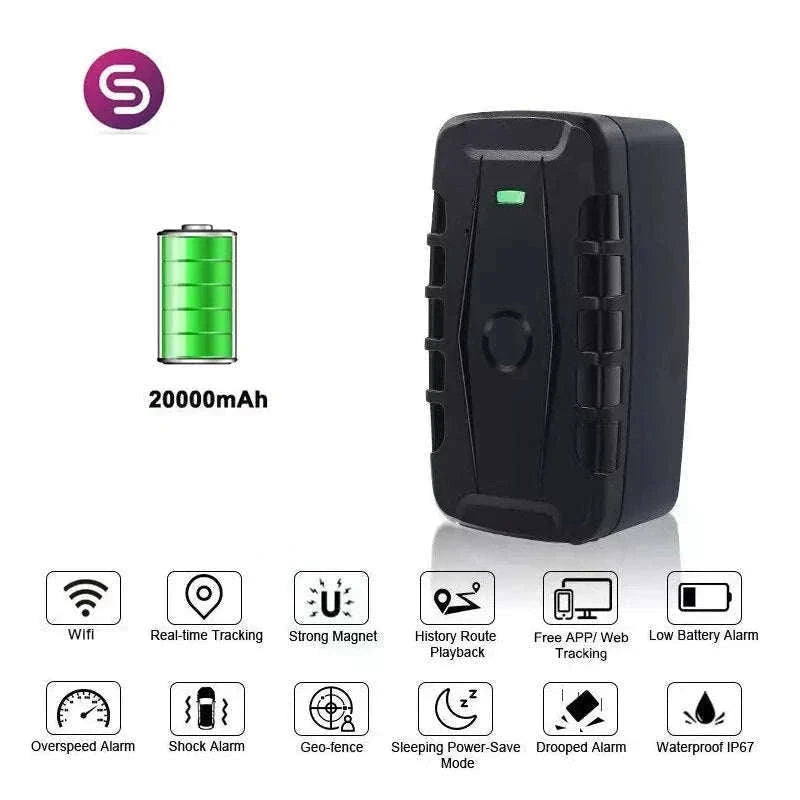 Waterproof Car GPS Tracker for Real-Time Vehicle Tracking-LK209C no box