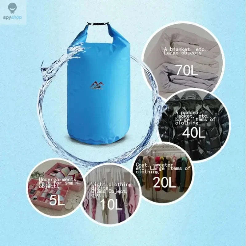Waterproof Dry Bag Sack for Outdoor Adventures-40L