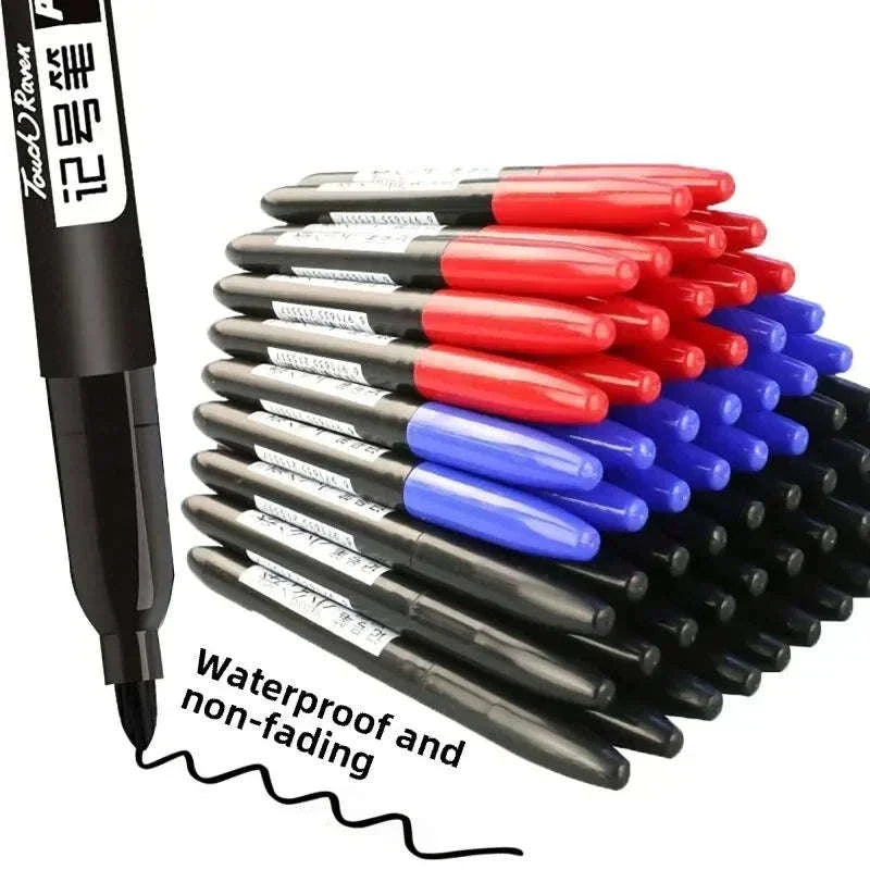 Waterproof Fine Point Marker Set-10 Black