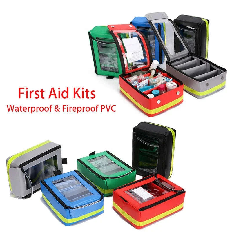 Waterproof First Aid Kit Bag for Outdoor Emergencies-green