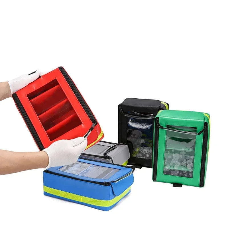 Waterproof First Aid Kit Bag for Outdoor Emergencies-green